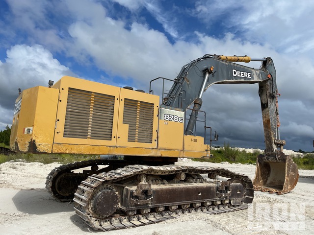 EXCAVADORA JOHN DEERE 870GLC