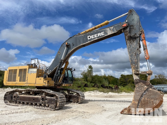 EXCAVADORA JOHN DEERE 870GLC
