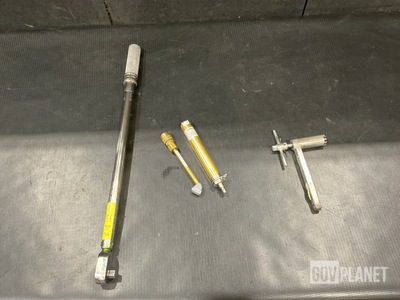 (1) Spanner Wrench, (2) Gage Elements, (11) Wrenches & Assorted Items