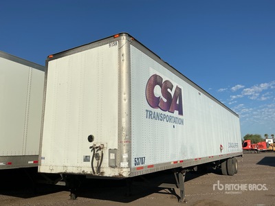 1996 Wabash SA 102 SW 53 ft x 102 in T/A Geschlossene Anhänger