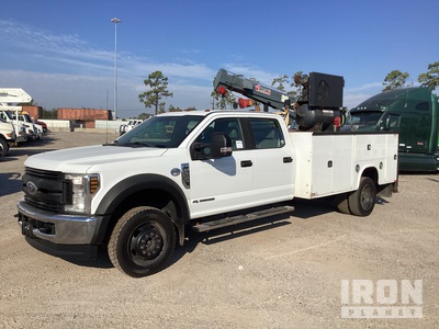 2019 Ford F-550 XL 4x4 Crew Cab Camion de service