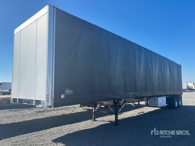 2014 Wilson AF-1080 45 ft T/A Curtain Side Trailer
