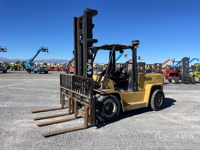 2006 Yale GDP155CANPBV127 13700 lb Pneumatic Tire Forklift
