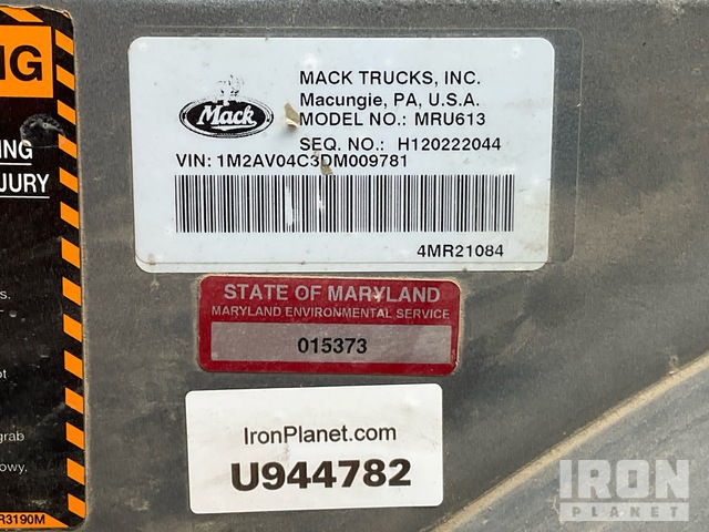 CAMIóN DE BASURA 2013 MACK 28 CYD HEIL