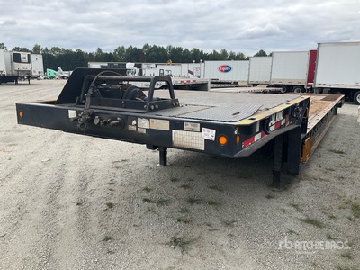2015 Trail King TK80HT-482 48 ft T/A Hydraulic Tail Trailer