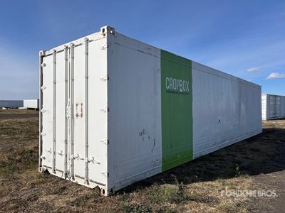 Crop Box 40 ft x 8 ft Insulated Grow Room Container Hydroponics System