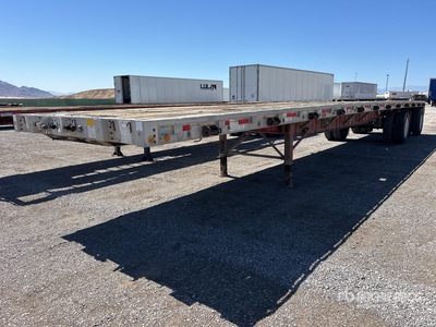 1994 Wilson CF-900 48 ft T/A Spread Axle Flatbed Trailer