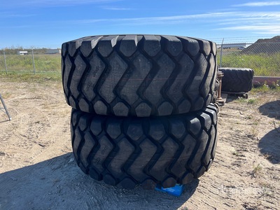 Quantity of (2) Tai Hao 29.5x25 Tires (Unused)