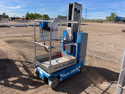 2015 Genie GR20 Vertical Mast Lift