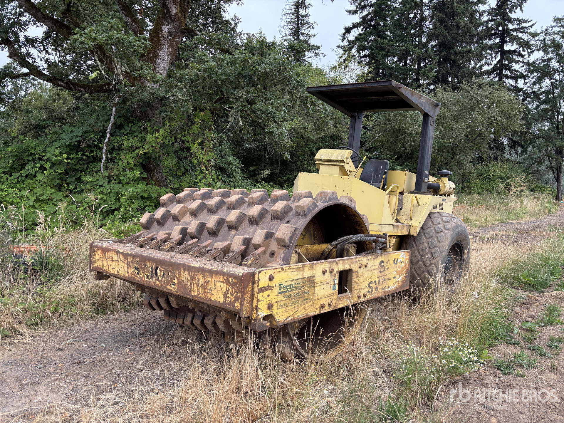 1997 Sakai SV500TF Padfoot Drum Compactor