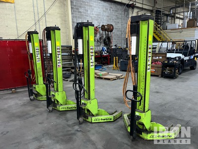 Quantity of (4) ARI Hetra HDML-8 Mobile Column Lifts