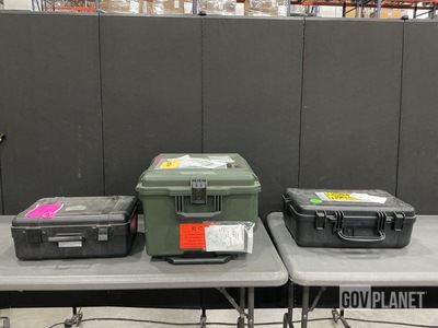 (25) Assorted Storage Cases