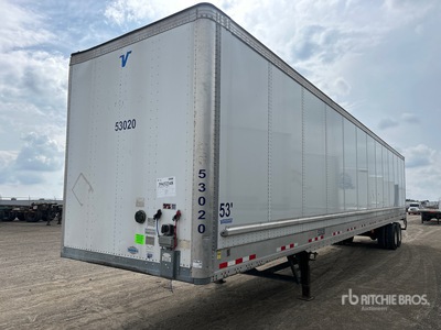 2019 Vanguard VXP 53 ft x 102 in T/A Van Trailer