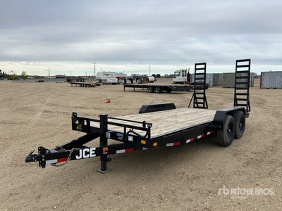 2025 JCE Trailers BP Car Hauler 18 ft T/A Equipment Trailer