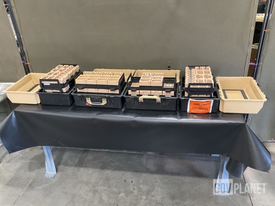 (4) Bren-Tronics BTP-70100 ABC Adapter Storage Cases