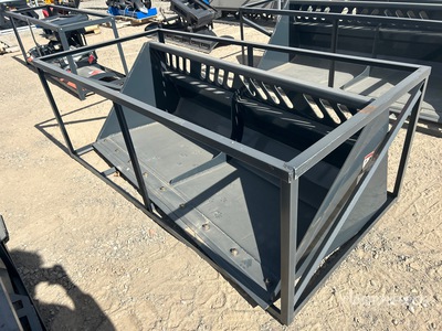 TMG TMG-SN84 84 in Snow Skid Steer Bucket (Unused)