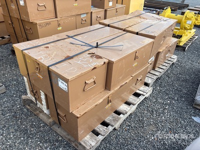 Quantity of (2) Pallets of Knaack 30 in Job Site Box