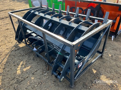 StanForge RG72 72 in Grapple Skid Steer Root Rake (Unused)