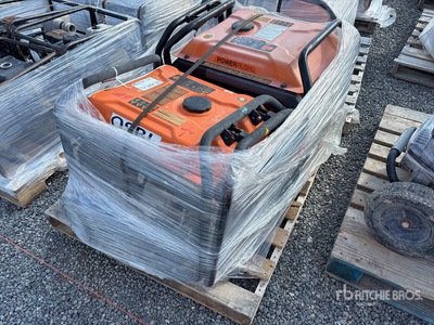 Quantity of (2) Generac مولد متنقل