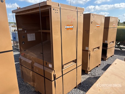 Quantity of (3) Knaack 119 Print Shack Caja de lugar de trabajo