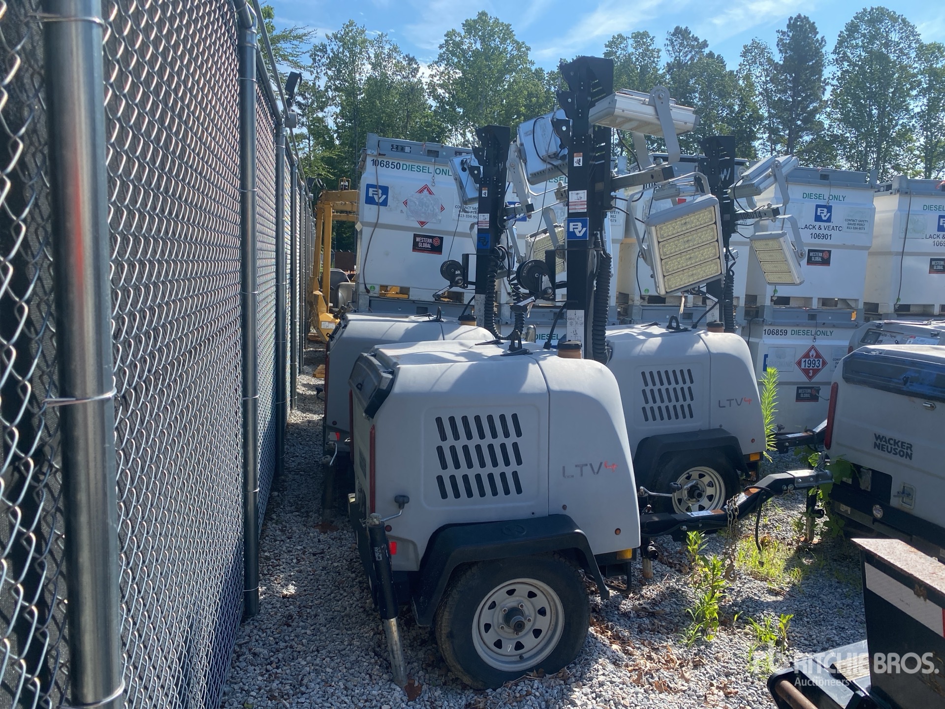 2019 Wacker Neuson LTV4 Light Tower