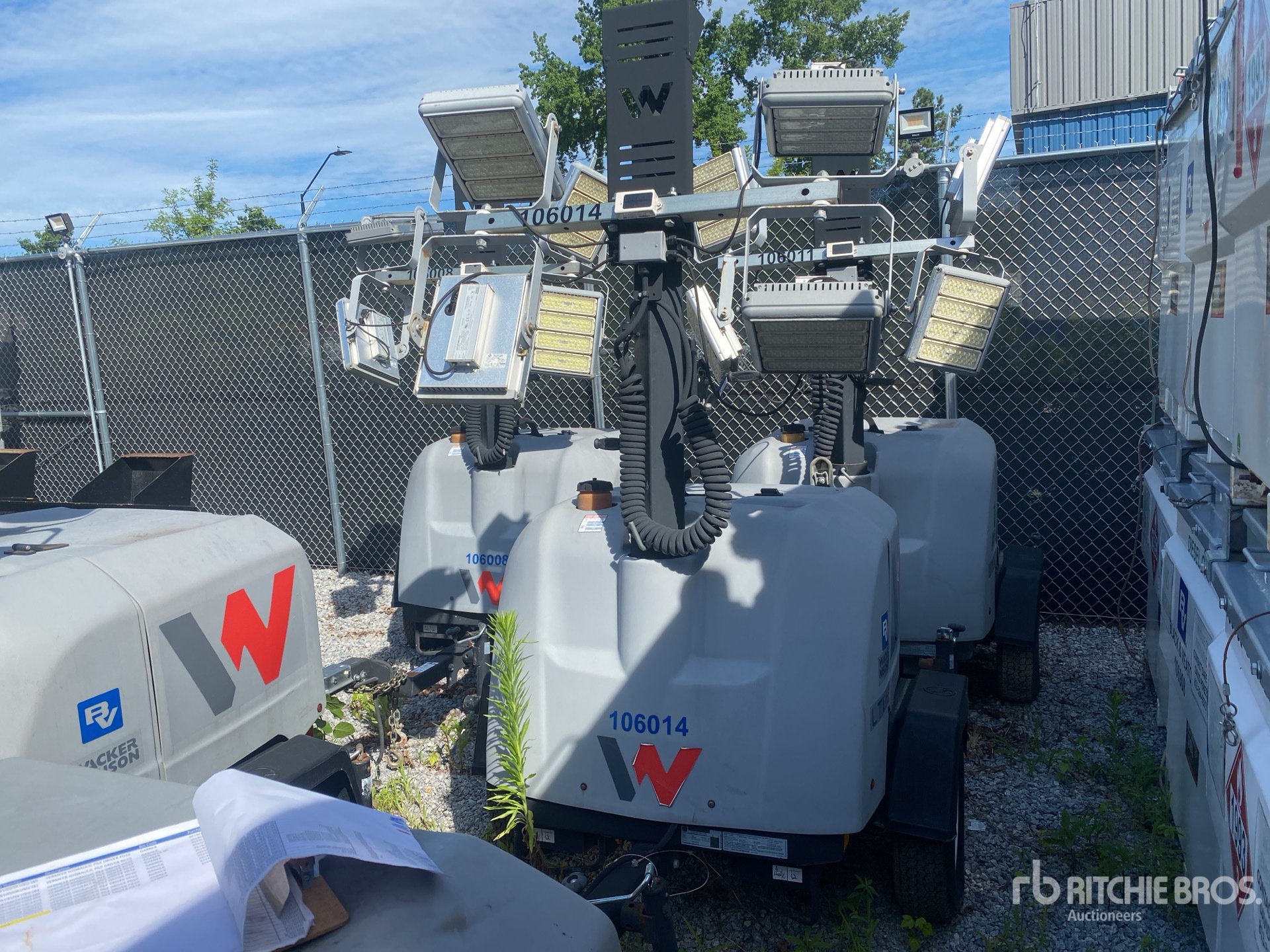 2019 Wacker Neuson LTV4 Light Tower