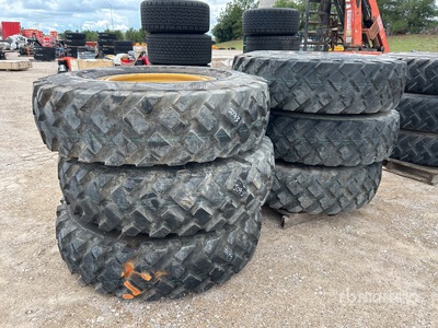 Quantity of (6) Triangle TB515 14.00R24 Motor Grader Tyres