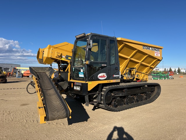 2016 Morooka MST3000VD Stone Spreader Crawler Carrier w/ W.K. Dahms Mfg