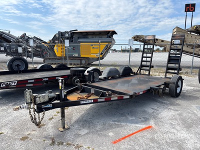 2018 MMDI 510CMPH 10 ft T/A Remolque Portamaquinaria