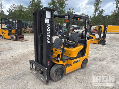 2021 Hyundai 25LC-7A 5070 lb Cushion Tire Forklift
