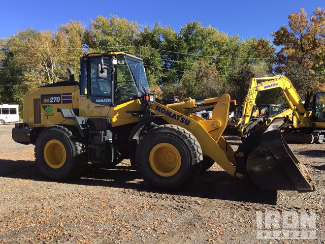 CARGADOR FRONTAL 2021 KOMATSU WA2708