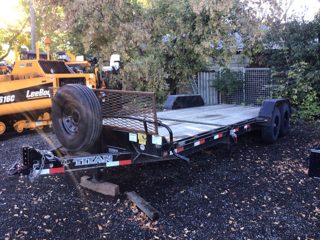 2021 Titan Trailer 20 ft T/A Tilt Deck Trailer