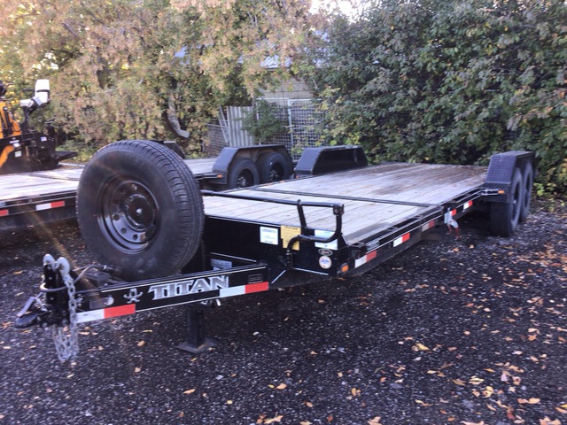 2022 Titan 20 ft T/A Tilt Deck Trailer