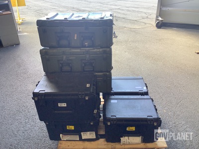 (8) Assorted Storage Cases