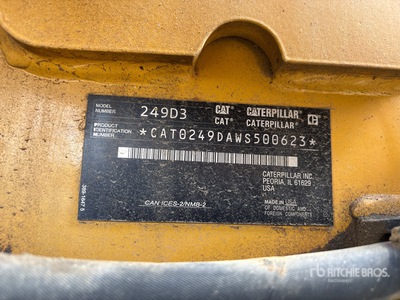 2021 Cat 249D3 Two-Speed Compact Track Loader