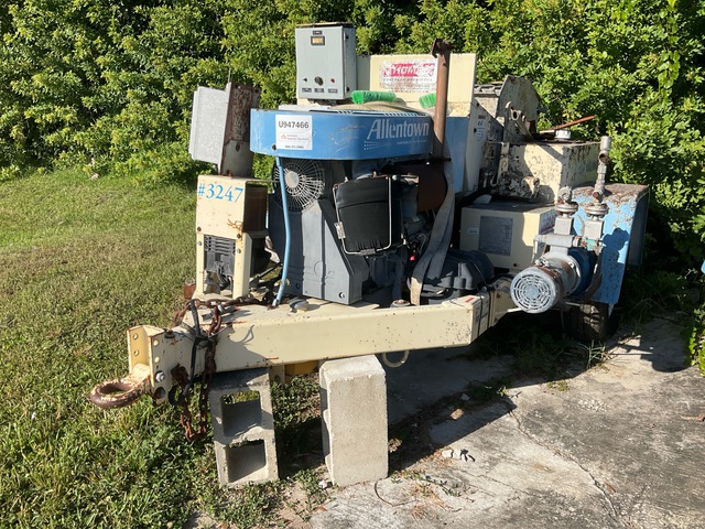 2012 Allentown Powercrete Magnum Concrete Pump (Inoperable)