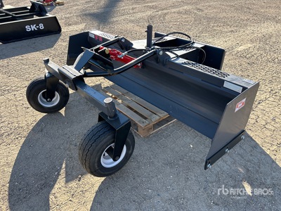 2025 Industrias America BF08 8 ft Skid Steer Box Blade (Unused)