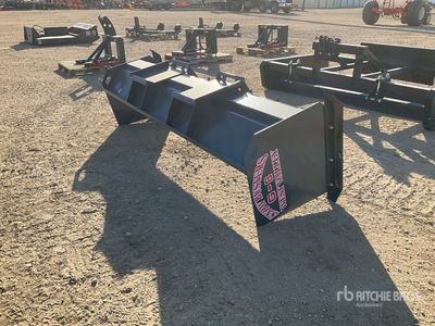 2026 Industrias America G8 10ft Skid Steer Snow Pusher (Unused)