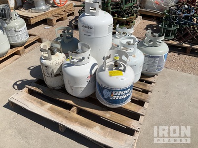 Quantity of (9) Propane Tanks