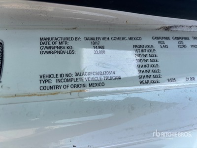 2018 Freightliner M2 106 4x2 Refrigerated Truck