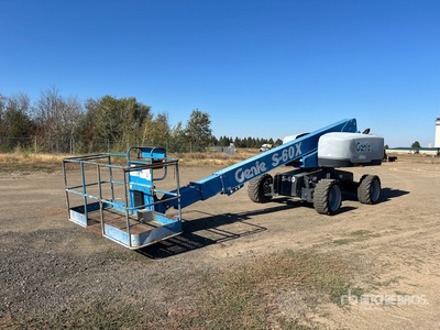 2016 Genie S60X 4WD Diesel Telescopic Boom Lift
