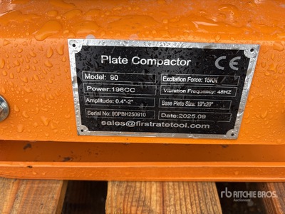 2025 SDLOOL SL90B Plaque vibratoire (Unused)