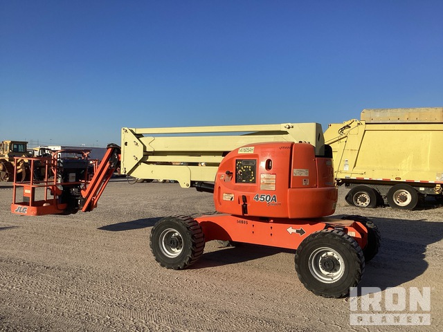 ELEVADOR ARTICULADO 2014 JLG 4WD 450AJSERIESII