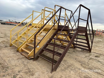 Quantity of (3) Berm Access Stairs Varios. Industrial