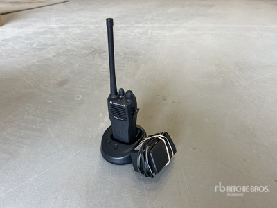 Quantity of (2) Motorola MCS2000 Radios