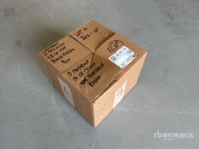 Quantity of (2) Motorola MCS2000 Radios