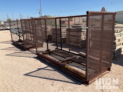 Quantity of (2) Pipe Skid Crane Baskets