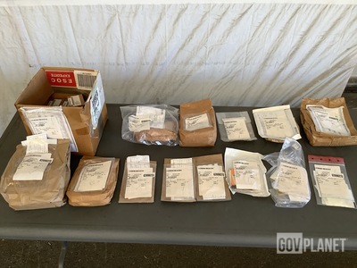 (24) Nuts, (10) Hex Nuts, (4) Shackles & Assorted Items