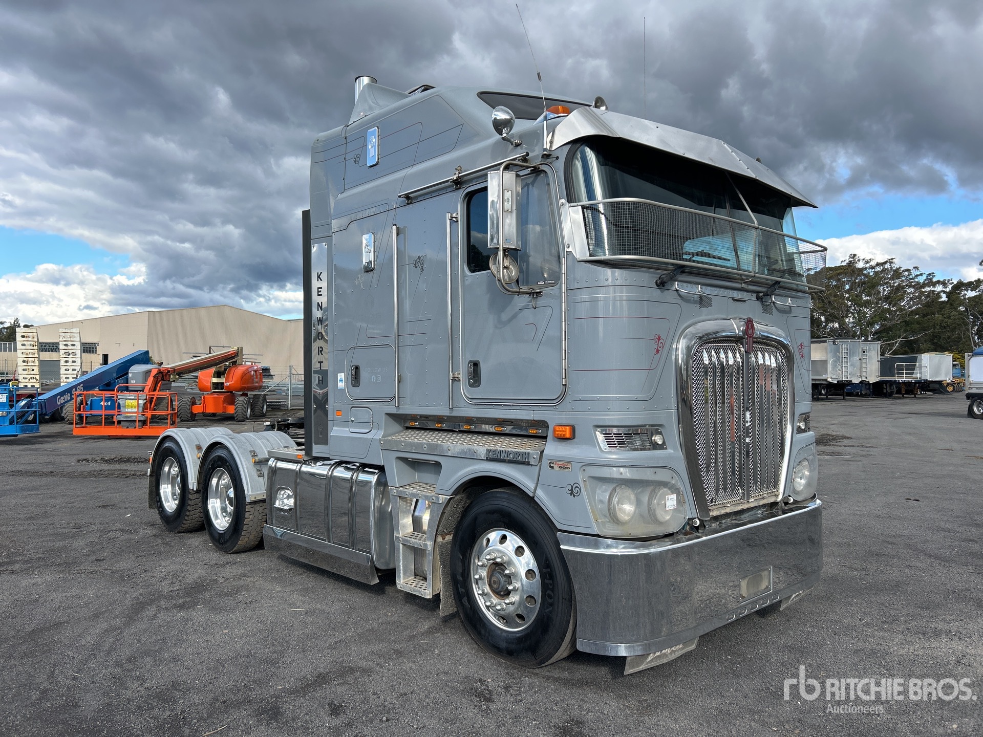 2017 Kenworth K200 Big Cab Aerodyne 6x4 Cabina con cuccetta per trattore stradale
