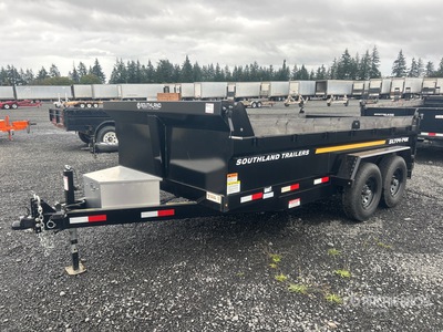 2024 Southland 7X14 14K 14 ft T/A Nutzkippanhänger